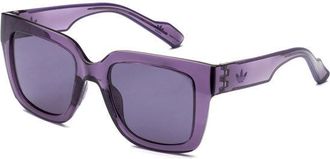 adidas AOG004 017.000 Womens Sunglasses Purple Size 51
