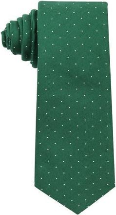 ConStruct Dot Print Cotton Tie in Hunter at Nordstrom Rack