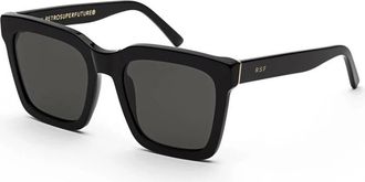 Retro Superfuture Aalto Zonnebril - unisex - Zonnebrillen - Zwart - 54 MM - Accessoires