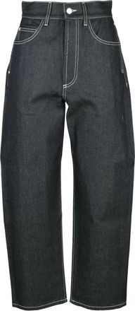 Sunnei jeans - Dames - Loose Fit Jeans - Blauw - S - Katoen - Jeans