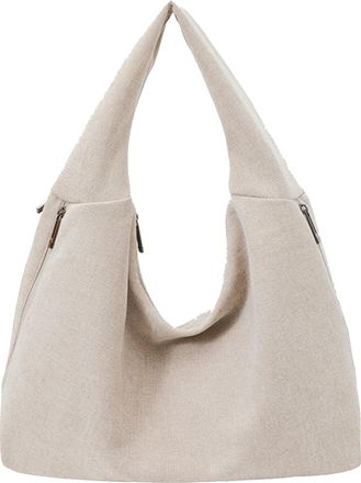 Generic Kexpery Fabric Shoulder Bag for Women Large Capacity Casual Handbag for Travel Shopping and Daily Use