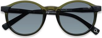 Etnia Barcelona Taos Polarized GR Mens Sunglasses Green Size 52