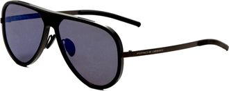 Porsche Design Mens 62 mm Green Sunglasses