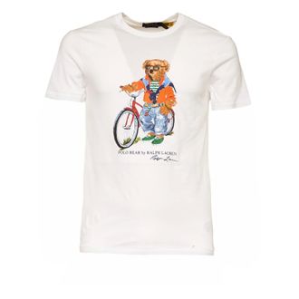 Polo Ralph Lauren Girocollo Maniche corte Custom Slim-Fit - male - Polo Ralph Lauren - T-Shirts - White - XL - Tops