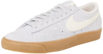 Nike Womens Blazer Low 77 Vintage Sneaker, Football Grey Pale Ivory Gum Light Brown, 3.5 UK