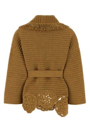 Alanui Island Memories Cardigan - Gold