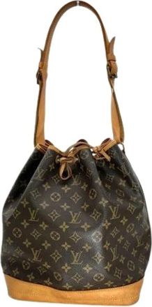Louis Vuitton Pre-owned Noe Shoulder Bag - Dames - Vintage Tas - Bruin - ONE Size - Vintage