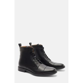 Scarosso Dante Boots in Black Calf at Nordstrom, Size 41.5
