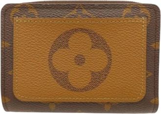 Louis Vuitton Pre-owned Wallets, female, Brown, Size: ONE SIZE Pre-owned Vintage Canvas Wallet