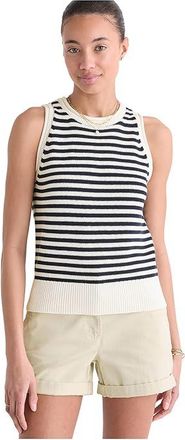 Vineyard Vines Cotton Sweater Tank Top Womens Sweater Stripe Nautical Navy : XS