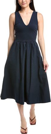 Nation Ltd Nation Ltd Daria V-Neck Midi Dress