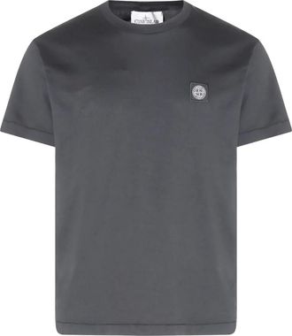 Stone Island Hombre, Camisetas, Gris, Talla: S