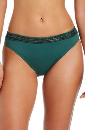 Bleu Rod Beattie Hipster Bikini Bottoms in Emerald Grove at Nordstrom, Size 12