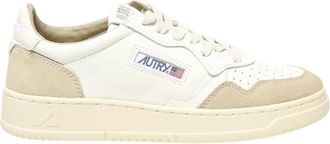 Autry Medalist Leather Low - Heren - Sneakers - Wit - 40 EU - Leer - Schoenen
