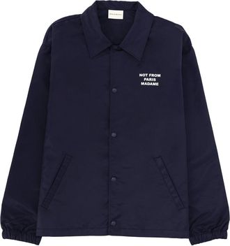 Dr&ocirc;le de Monsieur Snap Button Elasticated Cuffs Jacket