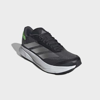 adidas Laufschuh ADIDAS PERFORMANCE DURAMO SL 2, Herren, Gr. 42,5, carbon, silber metallic, lime burst, Synthetik, Textil, Schuhe Laufschuh