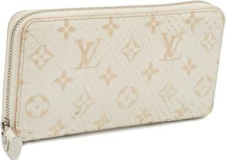 Louis Vuitton Zippy portemonnee - Wit