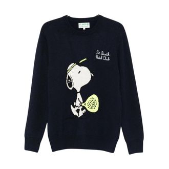 MC2 Saint Barth Truien & Vesten, Heren, Blauw, XL, Wol, Heron Sweater