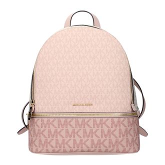 Michael Kors Rhea Damess Stoffen rugzakken en crossbodytassen roze/oudroze