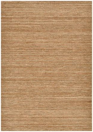 THEKO Alfombra jaspeada tejida a mano ocre 70x140 cm