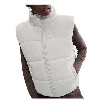 Nike (WMNS) Nike Therma-FIT Loose-Fit Classic Puffer Vest Light Bone FZ5922-072