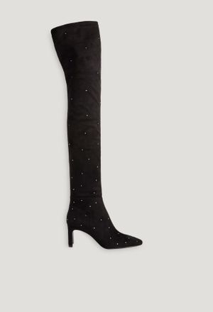 Claudie Pierlot Cuissardes strass noires