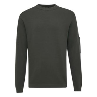 Genti Redondo LS - Knitwear - Hombre - Verde - XL