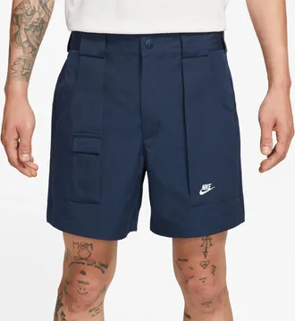 Nike Sportswear Reissue Woven Shorts Midnight Navy/Sail DA0368-410 Mens