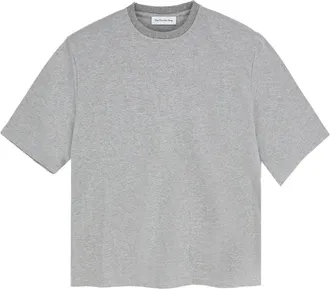 Frankie Shop Hugo T-shirt met ronde hals - Dames - T-shirts - Grijs - 2XS - Katoen - Tops