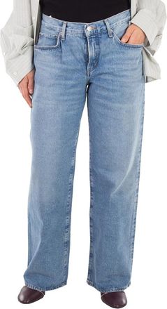 A Gold E Ladies Blue Fusion Denim Jeans, Waist Size 29