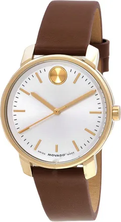 Movado Womens Bold White Dial Watch