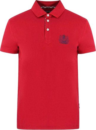 Aquascutum Heren Aldis Polo Shirt (Rood)