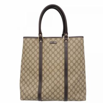 Gucci Brown Pvc Tote Bag (Pre-Owned)
