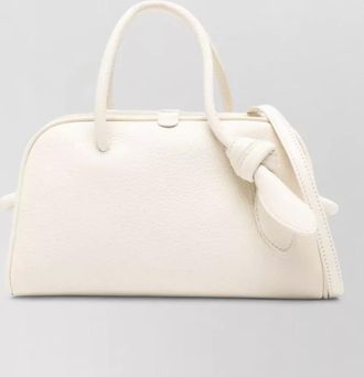 Jacquemus tote bag top handle detachable strap knot