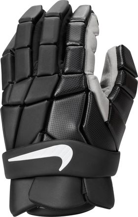 Nike Mens Vapor Select 2.0 Lacrosse Gloves in Black | GEVS6F-010