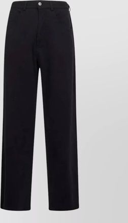 Maison Margiela cotton straight-leg trousers