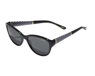 Chopard Grey Butterfly Ladies Sunglasses SCH127 0700 55