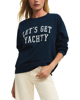 Z Supply Z Supply Yachty Boyfriend Sweatshirt