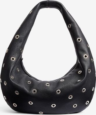 Khaite Schultertasche aus Kalbsleder mit &Ouml;sen Medium Olivia Hobo