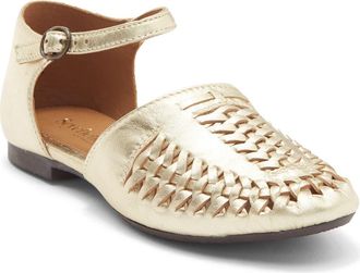 Seychelles Crimson Flat in Gold at Nordstrom Rack, Size 7.5