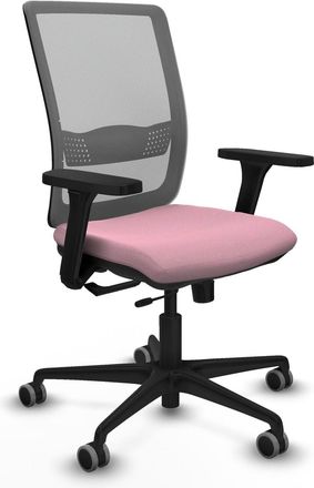 Piqueras y Crespo Sedia Da Ufficio Piqueras Y Crespo Haches Grigio Rosa Regolabile