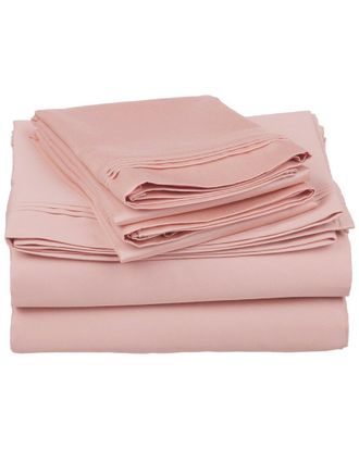 Superior Egyptian Cotton 650-Thread Count Solid Deep Pocket Sheet Set