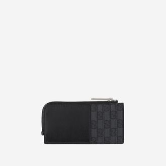 Gucci Calf Leather Card Case - Black