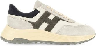 Hogan Grey Color Block Sneakers