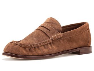 Rag & Bone Lexi Loafers Womens Flat Shoes Umber Suede : EU 38.5 (US Womens 8.5) M, Leather