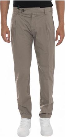 Berwich Retro-GD Chino Broek - Heren - Slim Fit Broeken - Grijs - 2XL - Katoen - Broeken