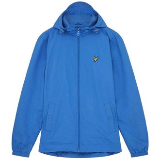 Lyle & Scott Waterdichte jas met capuchon voor heren (Blauw)
