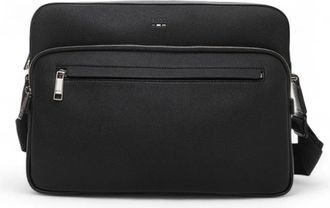 HUGO BOSS Ray Zip Messenger - Heren - Schoudertassen - Zwart - ONE Size - Polyester - Tassen