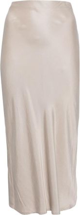 Alohas Kobe low-rise skirt - women - Cupro/Modal - M - Silver