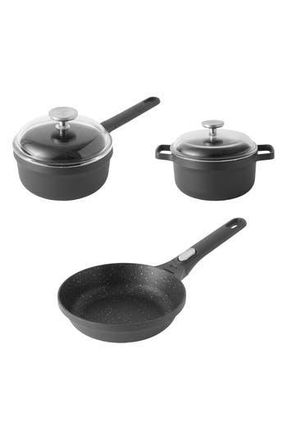 Berghoff INTERNATIONAL Gem Cast Aluminum 5-Piece Starter Set in Black at Nordstrom Rack